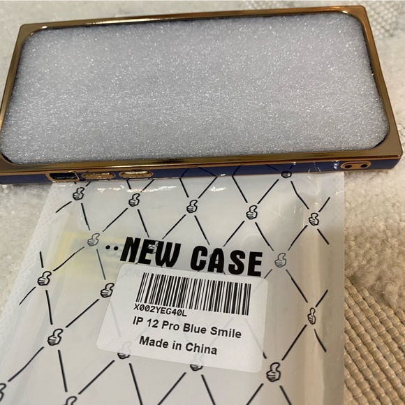 # 3 - Cute Smiley face case for iPhone 12 Pro only (NOT FOR MAX) Dark blue - Picture 6 of 14